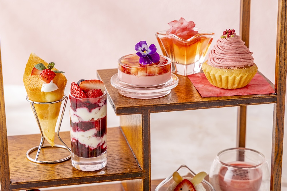 「ストロベリー チャイニーズアフタヌーンティー」イメージ