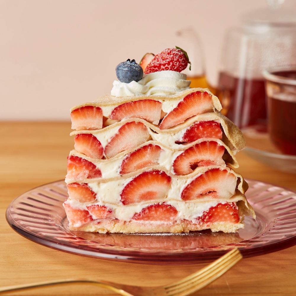 「苺のミルクレープ」イメージ