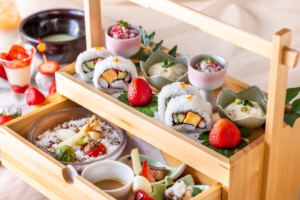 「和風アフタヌーンティーセット」イメージ