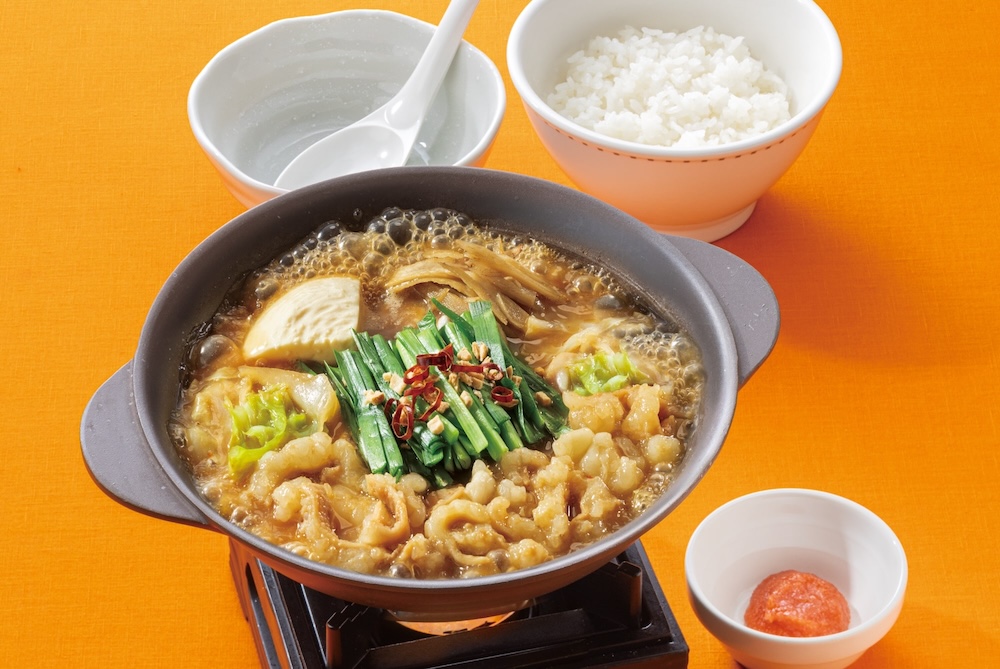 「博多明太もつ鍋《こく味噌》」単品・税込み1,190円〜