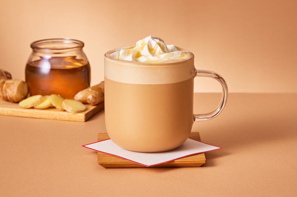 「はちみつ生姜 米糀ミルク ラテ」イメージ