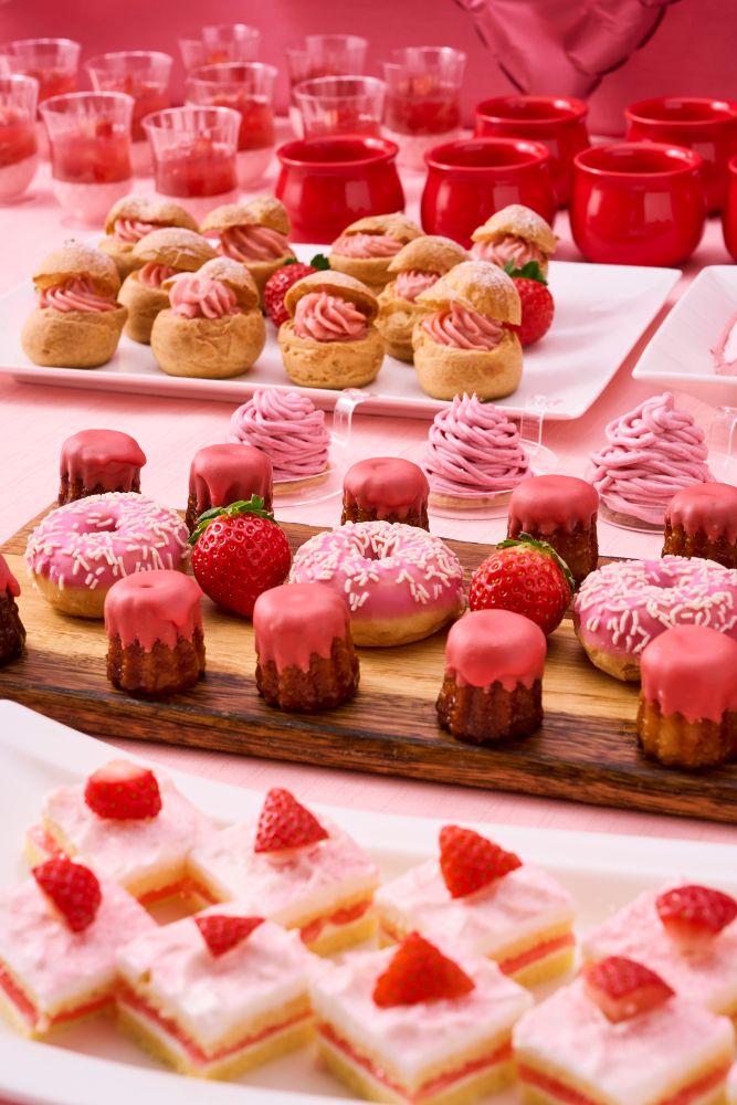 「苺スイーツ&ランチビュッフェ」イメージ