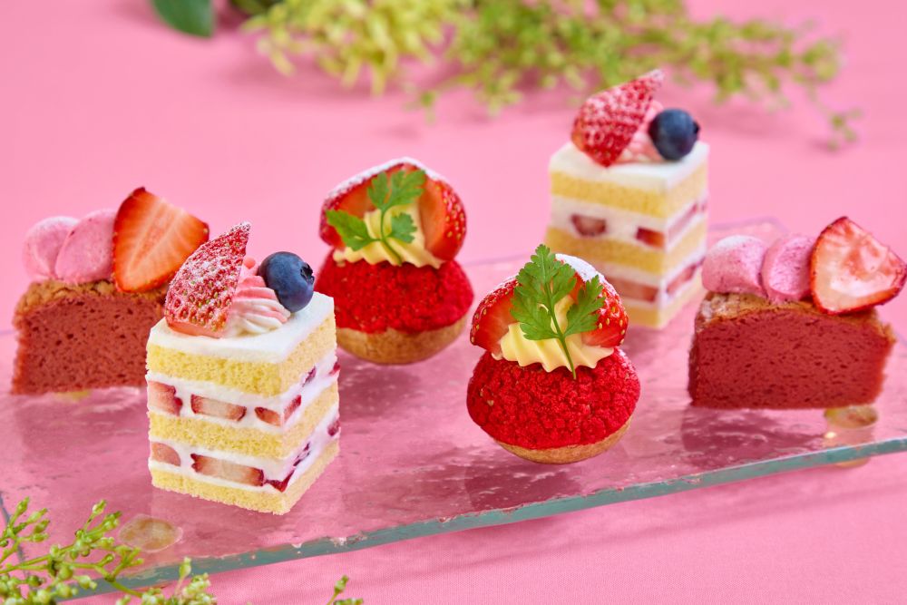 「いちごアフタヌーンティー ～春のいちごパレード！～」イメージ