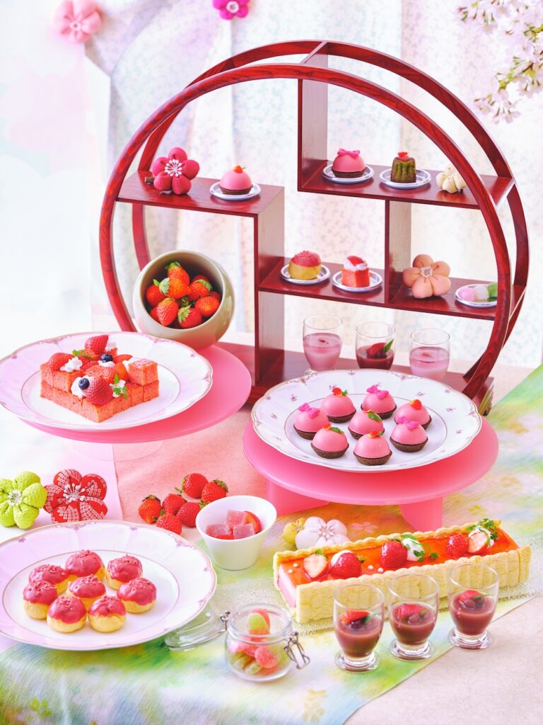 スイーツビュッフェ「いちごとさくら」イメージ