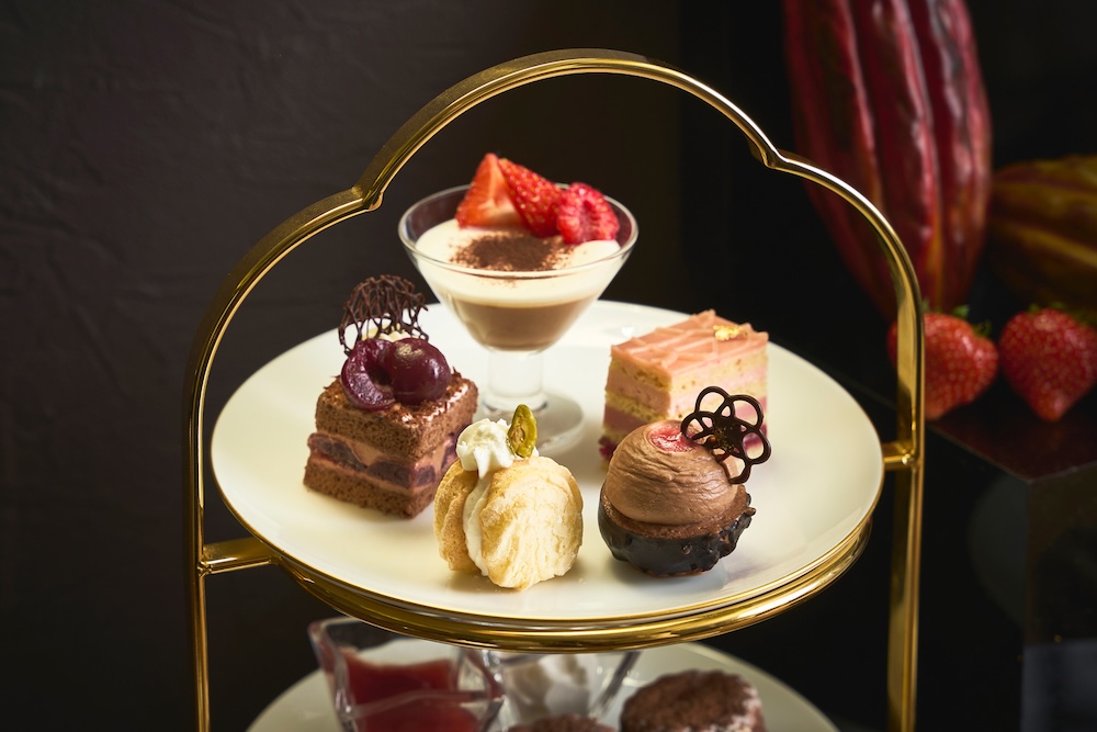 「チョコレートのアフタヌーンティー」イメージ