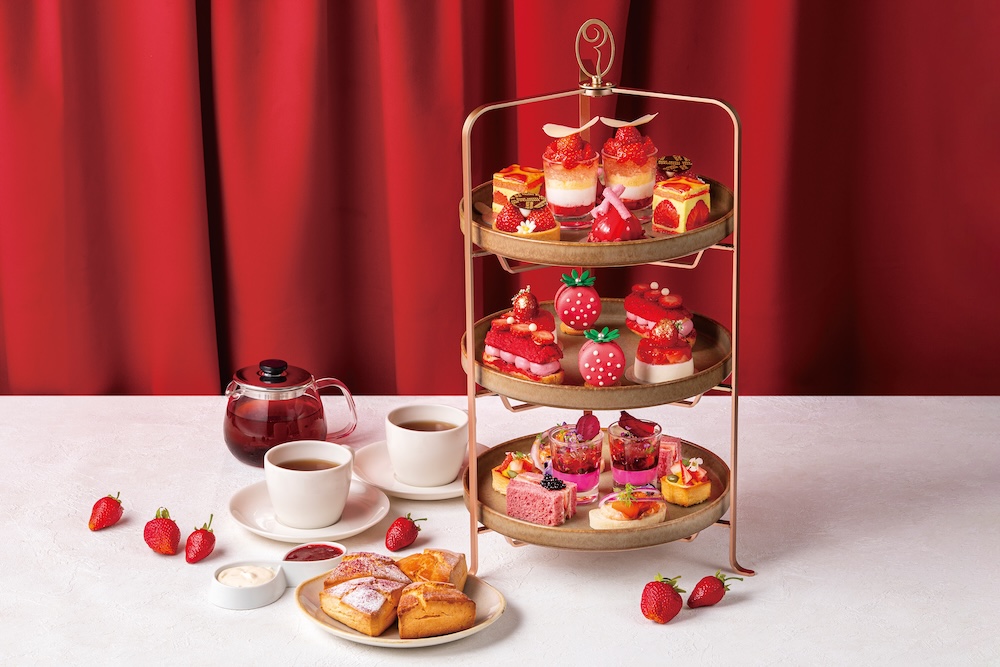 「苺づくしのアフタヌーンティー」イメージ