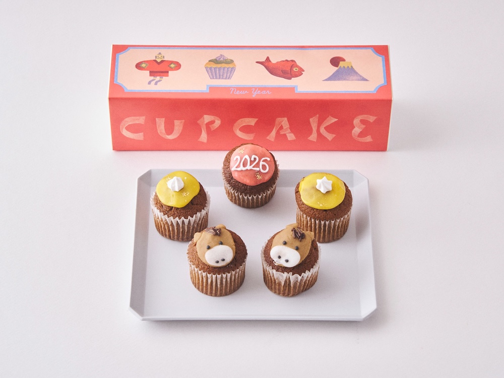 「ベイクド新春 午（うま）カップケーキ」イメージ