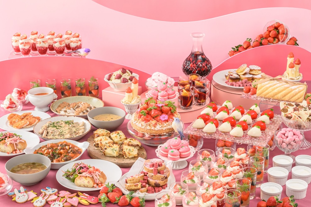 至福のいちごスイーツビュッフェ～アシェット・デセールの赤と白の魔法～」イメージ