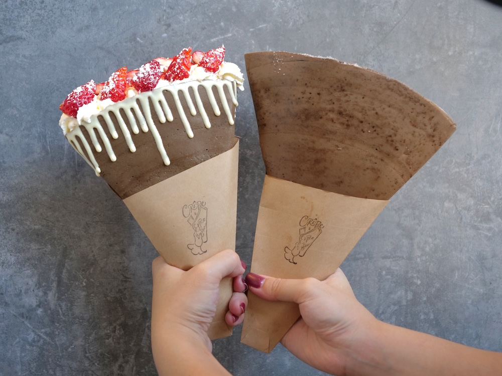 ショコラ生地を使ったメニューのイメージ