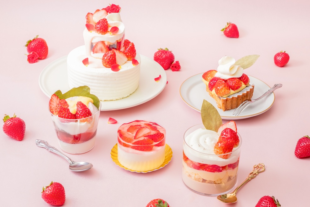 パティスリーピネードのイチゴスイーツイメージ