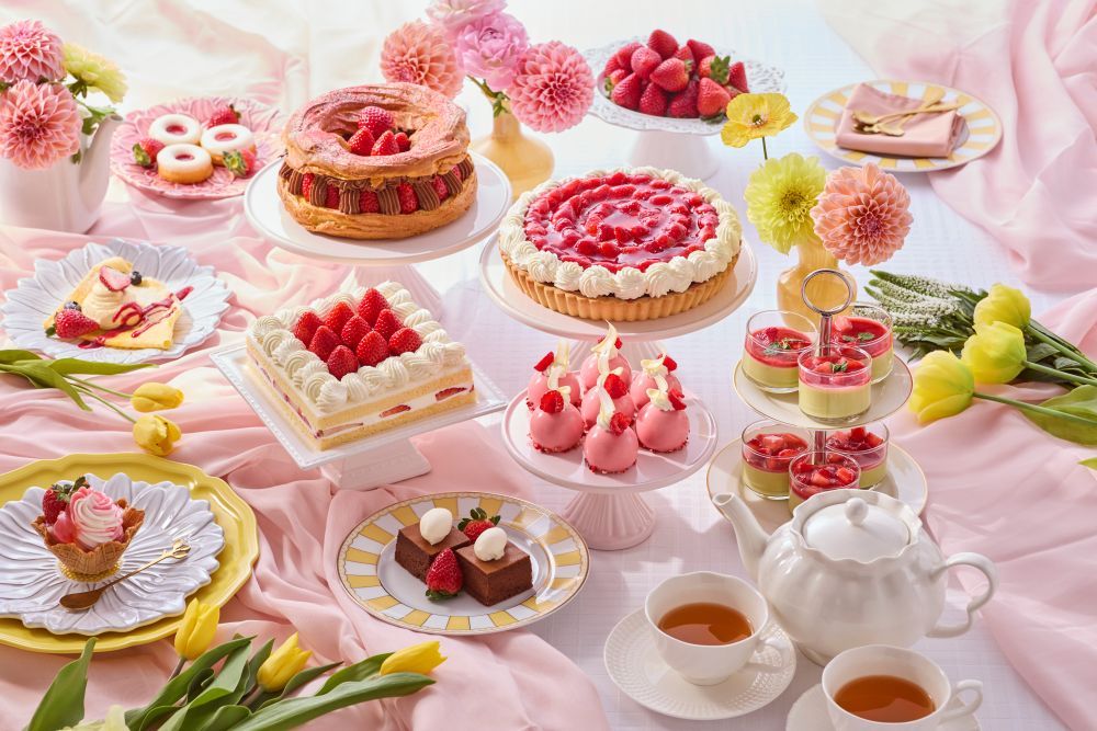 「ストロベリースイーツブッフェ」前半のイメージ