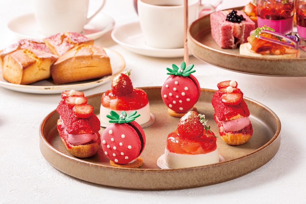 「苺づくしのアフタヌーンティー」イメージ