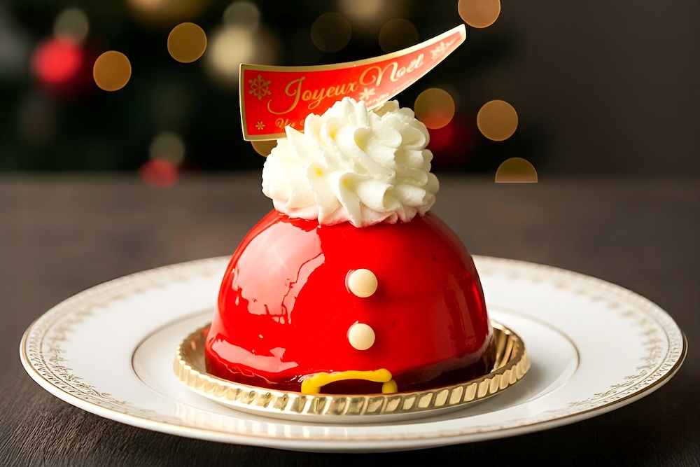 「サンタの苺ムース」600円