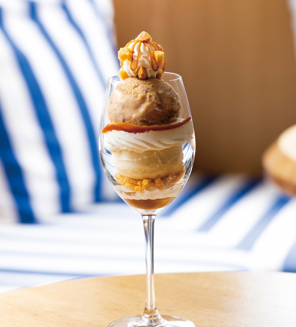 1月24日に提供される「メゾン・ルルー」の「Le Plus que Parfait C.B.S.（プリュスクパフェ塩バターキャラメル）」2,090円