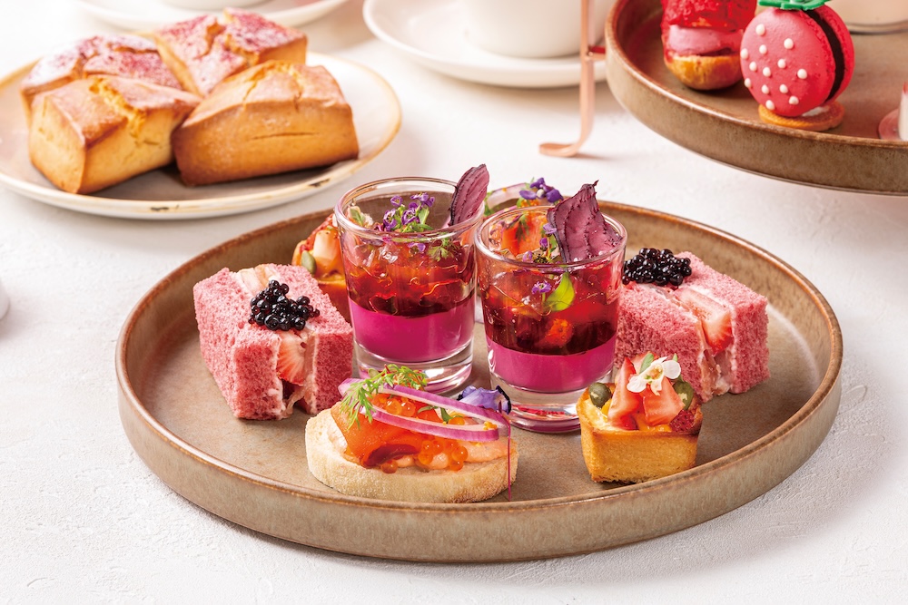 「苺づくしのアフタヌーンティー」イメージ