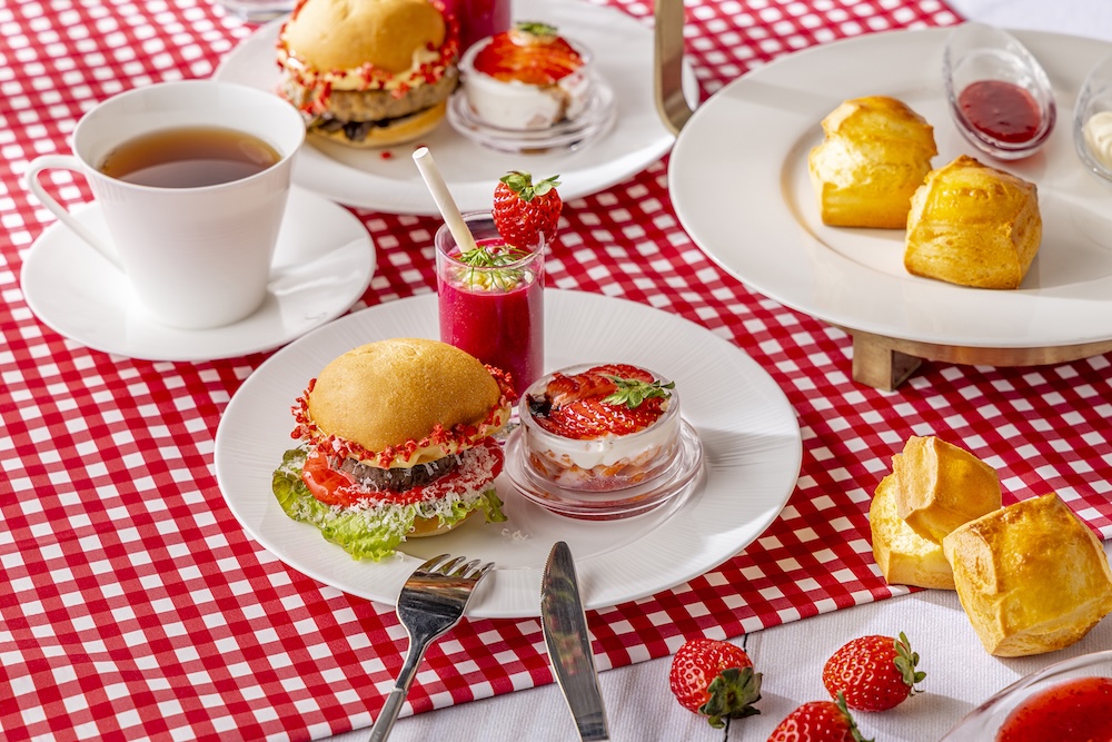 「ストロベリーピュアルージュ アフタヌーンティー」イメージ