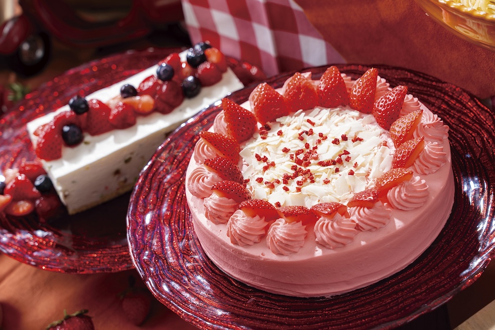 「心躍るイタリアの美食×ストロベリースイーツ」イメージ