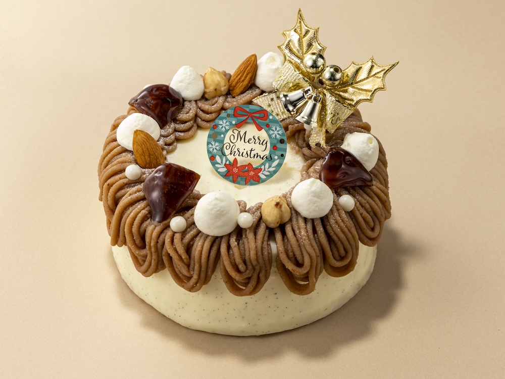 エキュート立川「パティスリーハルミエール」の当日購入可能「ノエルモンブランリース」税込み5,000円