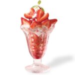 「チーズ&ドリア.スイーツ」の「栃木県産とちあいかのいちごパフェ」税込1,419円