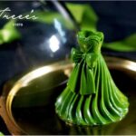 「TREEE’S KYOTO」の阪神梅田本店限定「MATCHA DRESS CAKE」4,320円