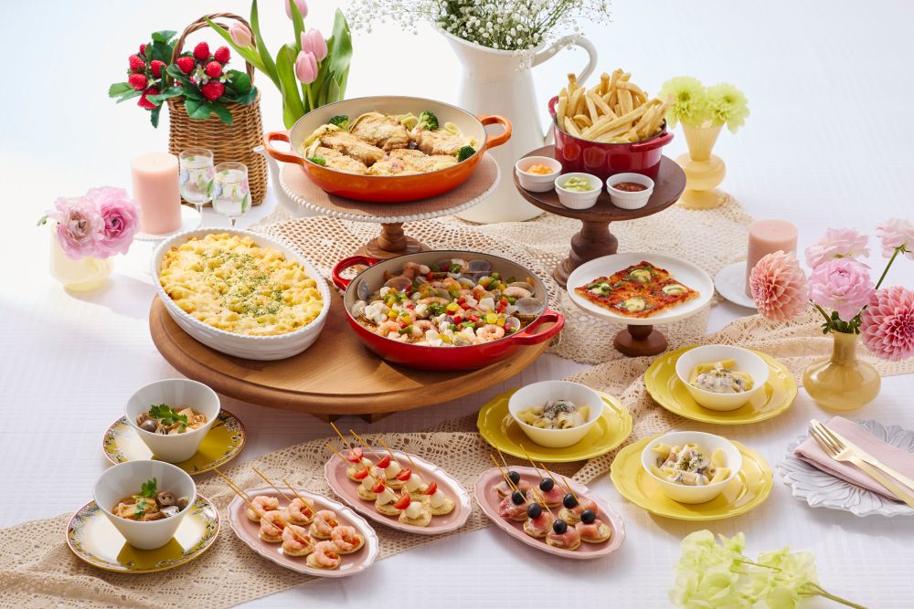 「ストロベリースイーツブッフェ」前半のイメージ