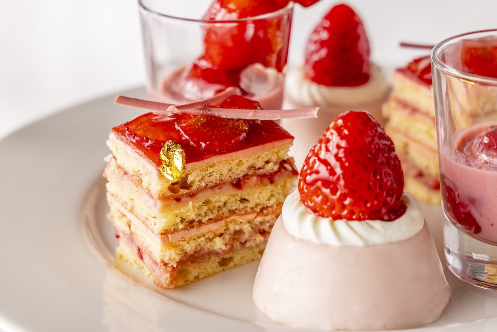 「ストロベリーピュアルージュ アフタヌーンティー」イメージ