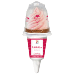 2026年1月6日より発売される「セブンプレミアム ワッフルコーンストロベリー」税込み289円