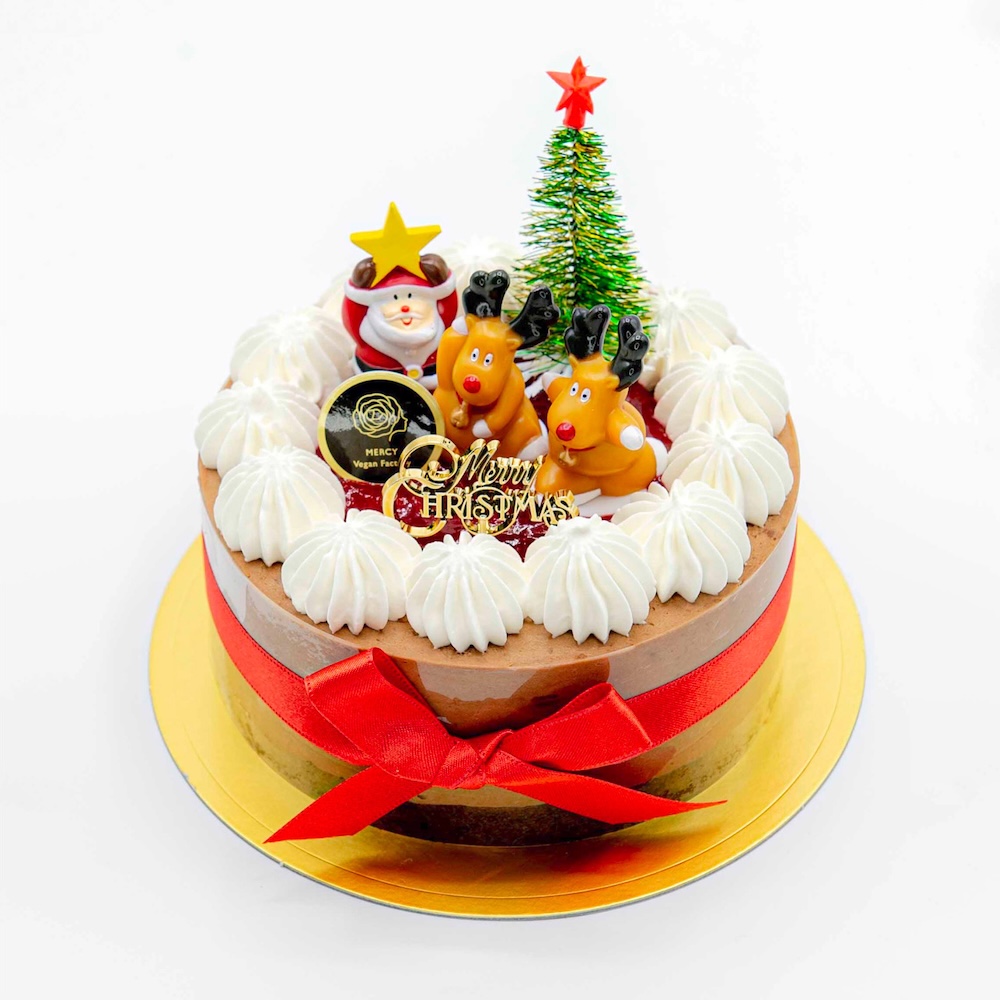 「デコレーションチョコムースのクリスマスケーキ（4号）」税込み4,860円