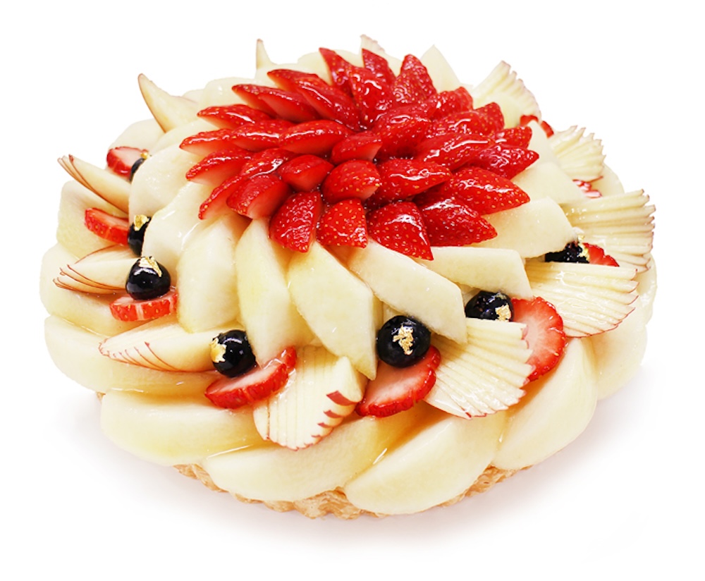 「新春のケーキ ～いちごと洋梨のケーキ～」イメージ