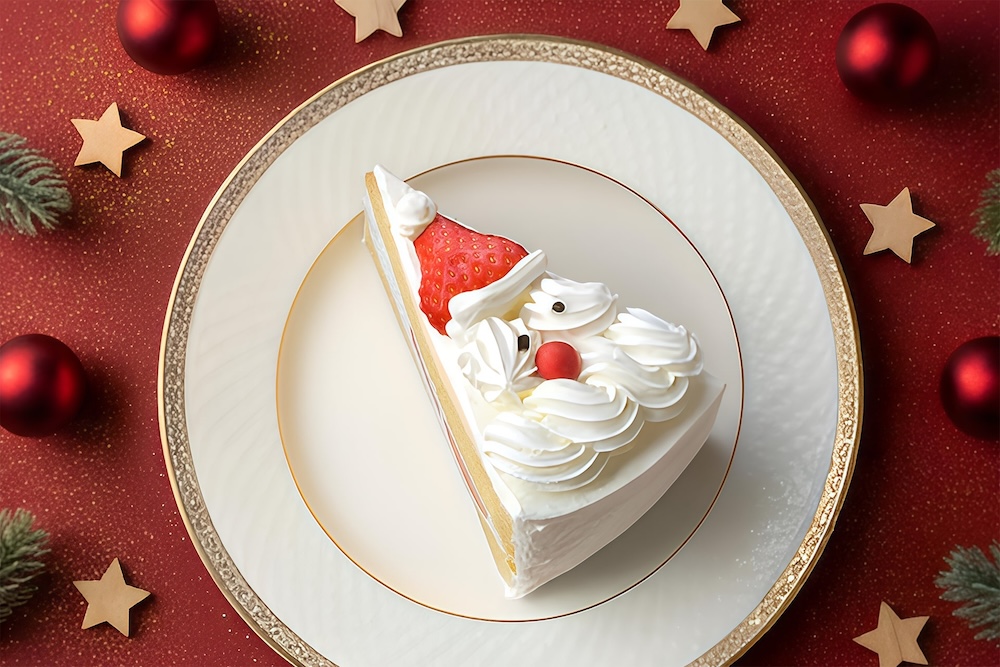 「サンタクロースのいちごショート」600円