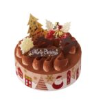 「ブールミッシュ」の「クリスマス・ショコラケーキ」4,860円