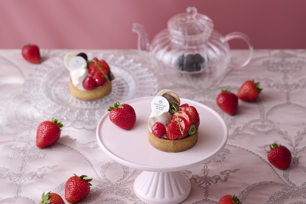 「紅茶といちごのタルト」950円