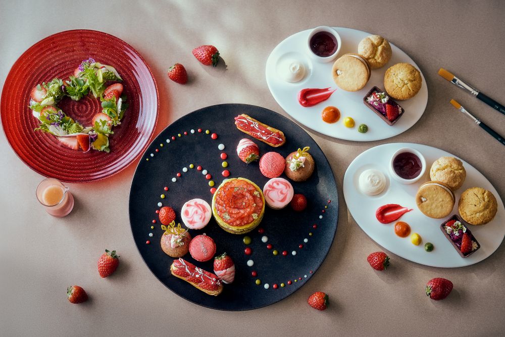 「Strawberry Palette Afternoon Tea」イメージ