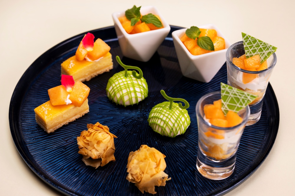 「旬香る、メロンアフタヌーンティー」イメージ