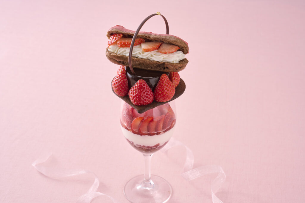 「本命パフェ～苺ショコラの贈り物～」イメージ