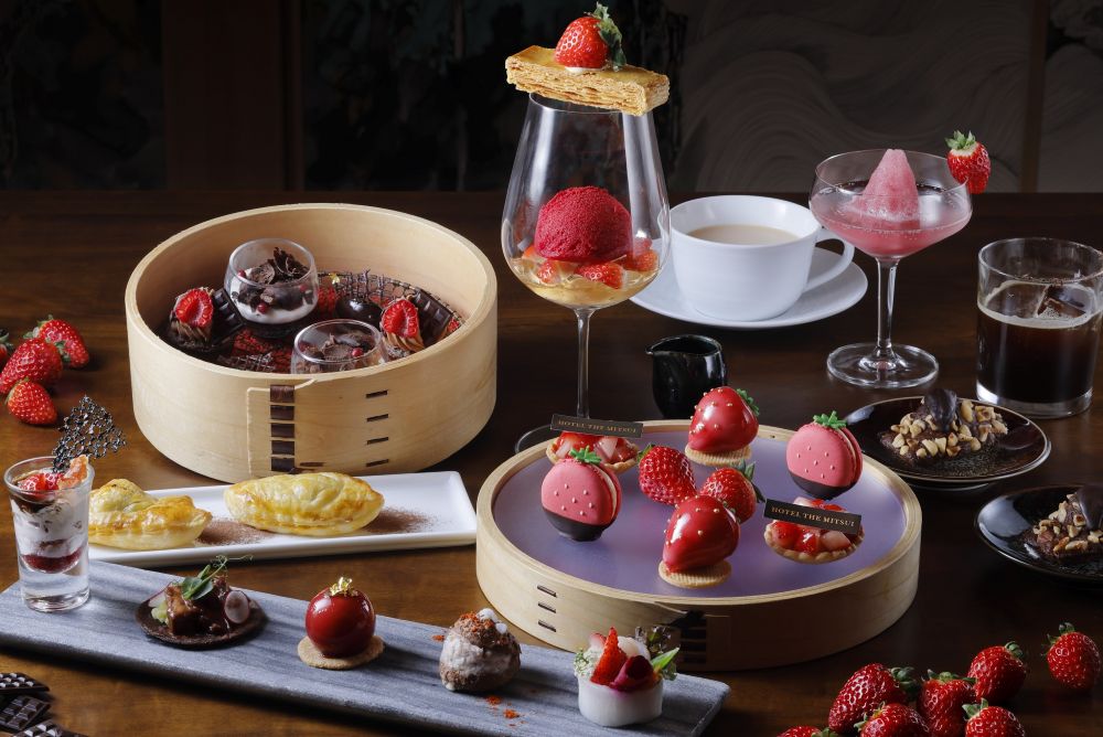 「いちご&チョコレート アフタヌーンティー」イメージ