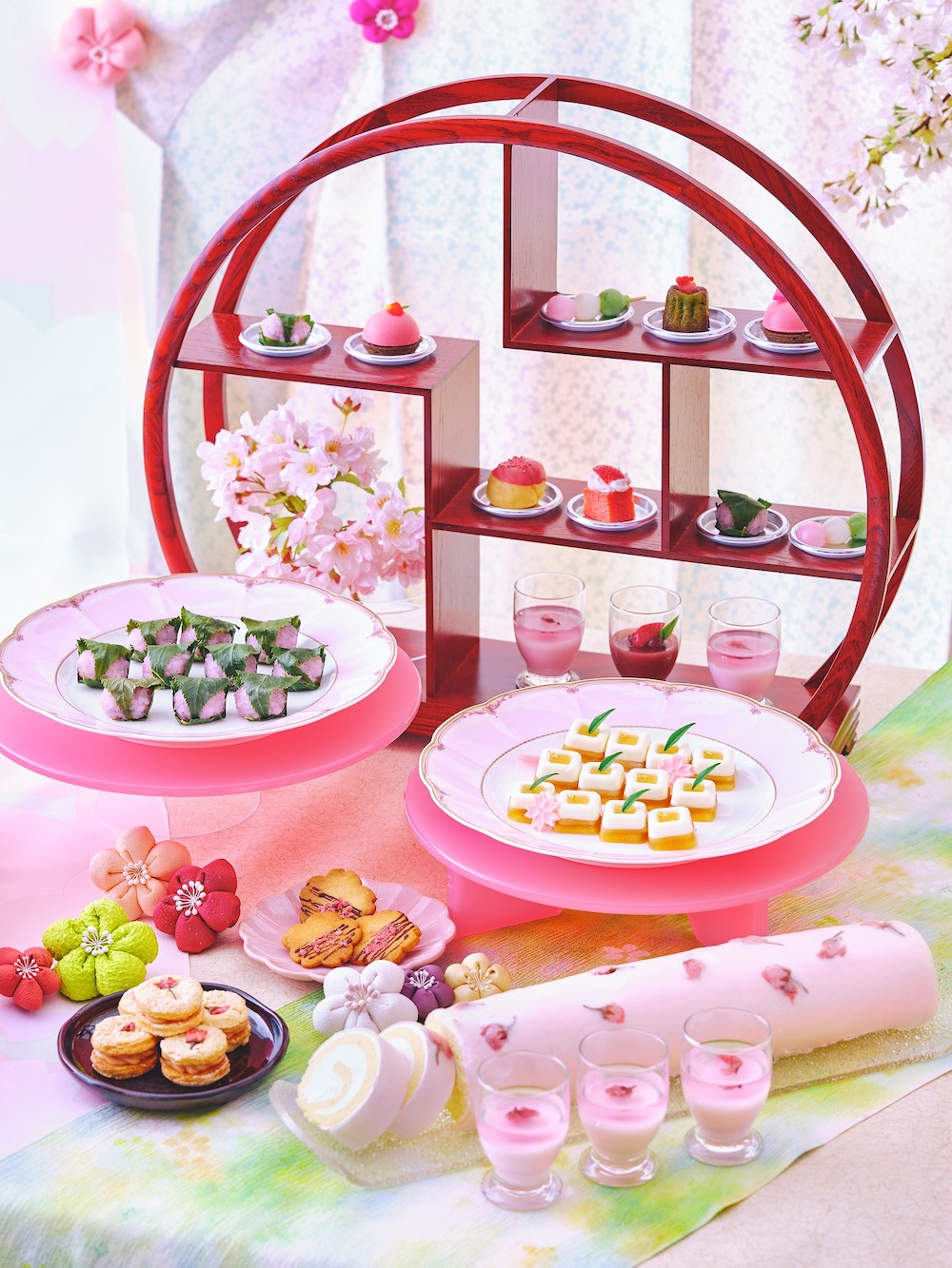 スイーツビュッフェ「いちごとさくら」イメージ