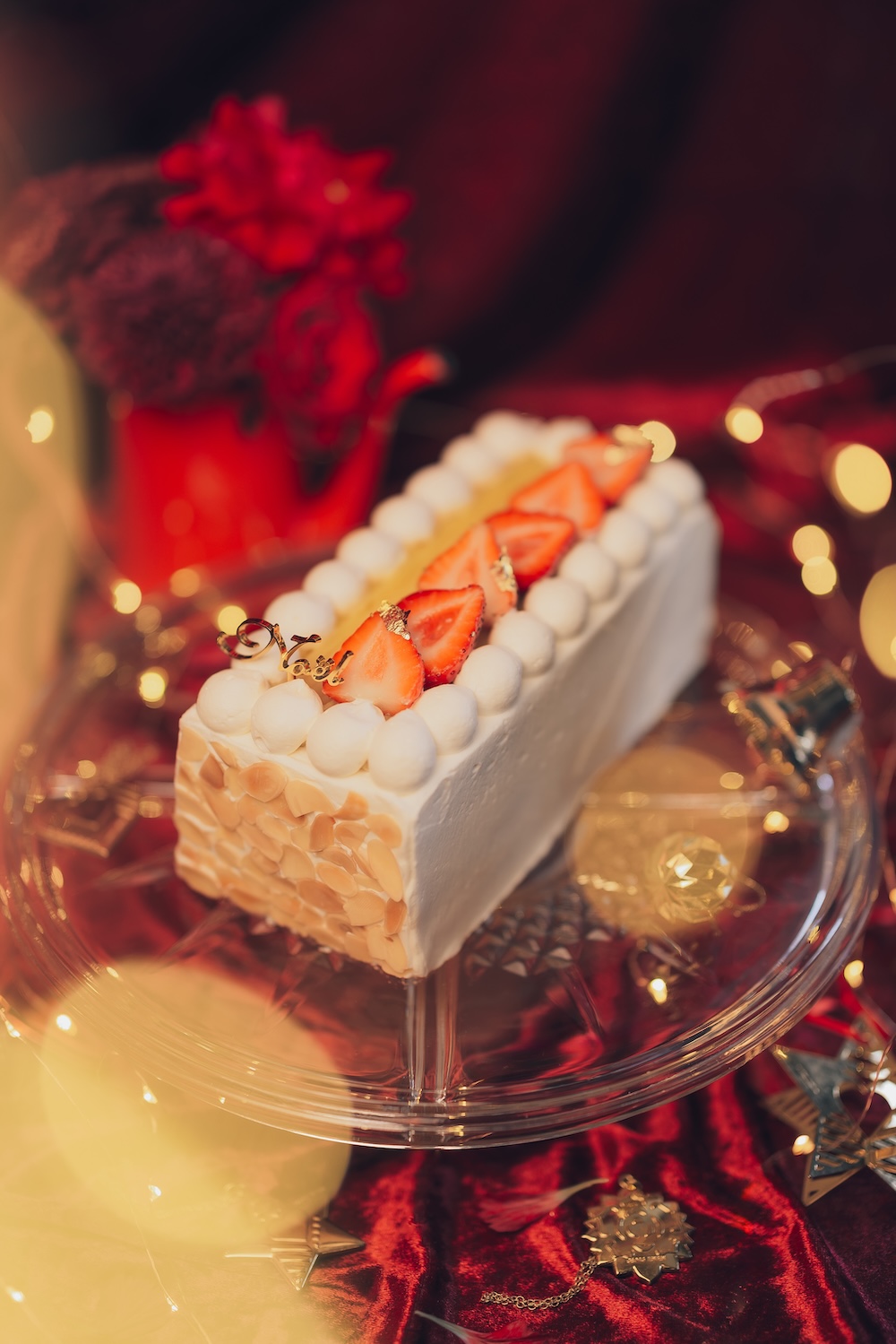 「蜜芋といちごのクリスマスショートケーキ」税込み5,500円