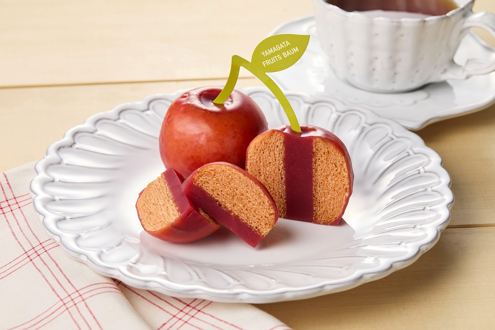 バウムクーヘン「YAMAGATA FRUITS BAUM さくらんぼ」イメージ