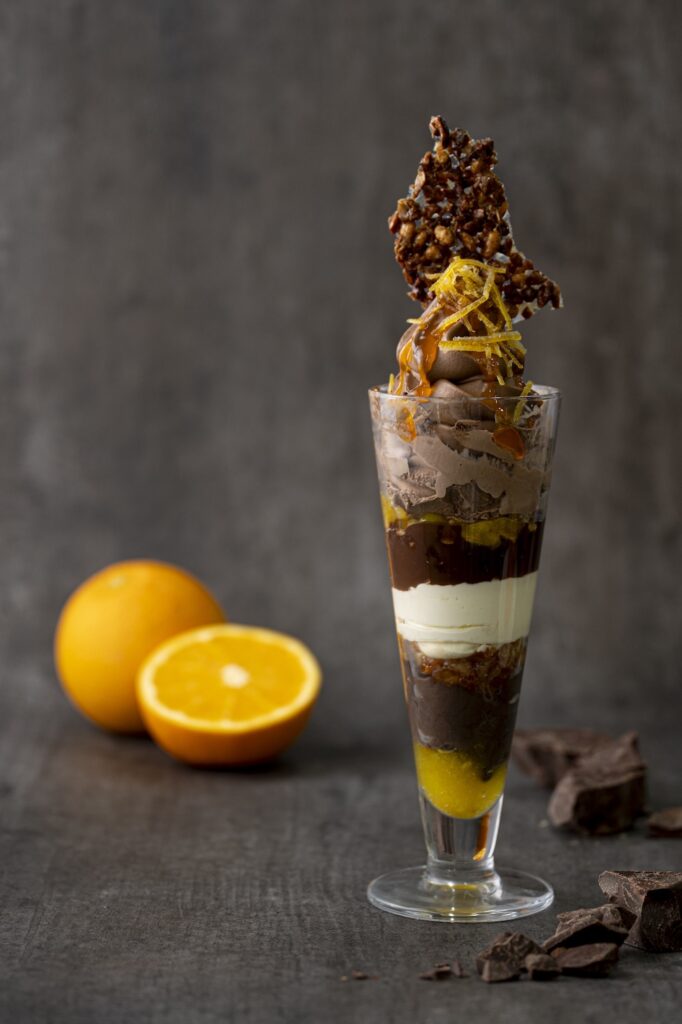 「パフェ オランジュショコラ」税込み1,600円