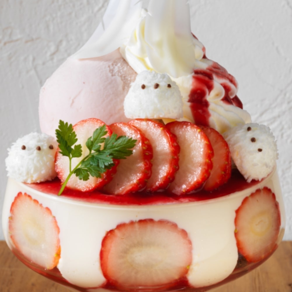 パルフェ「ミルクストロベリー -雪の妖精-」イメージ