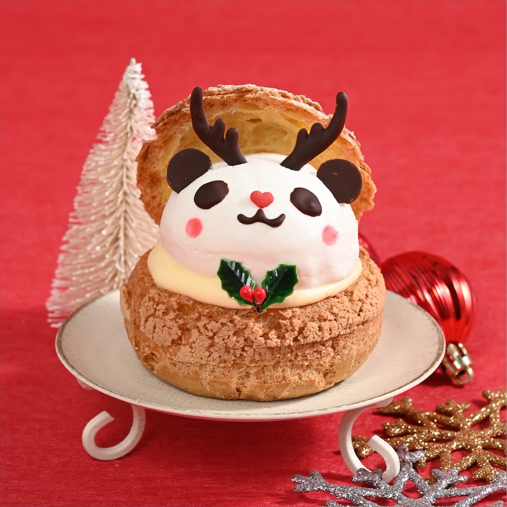 「トナカイのパンダシュークリーム」イメージ
