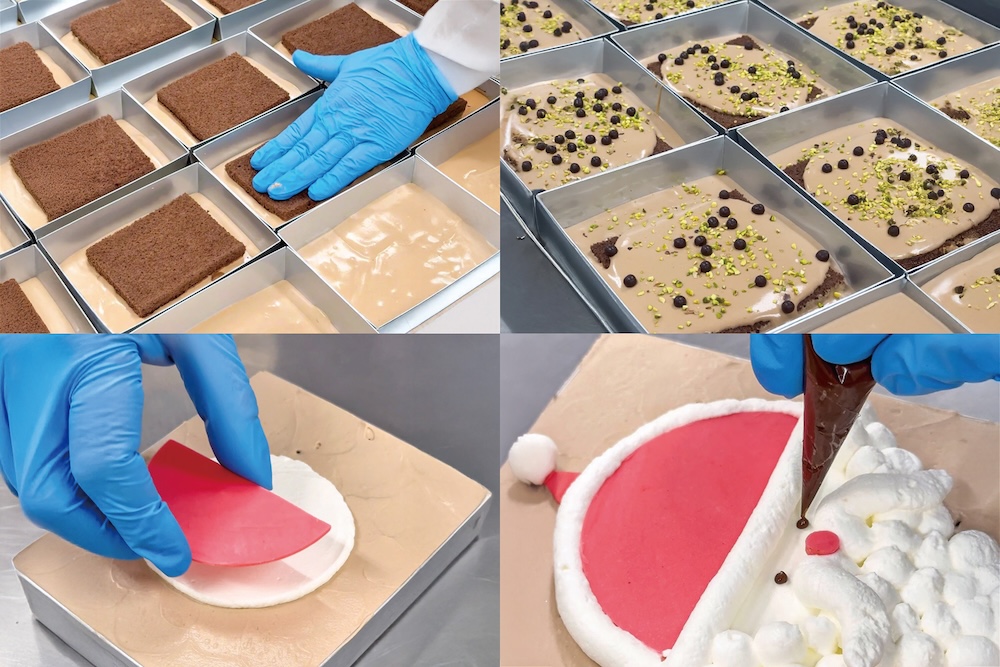 「チョコムースのサンタ」1,500円