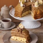 「アーモンドモカクリームとバナナのミルクレープ」イメージ