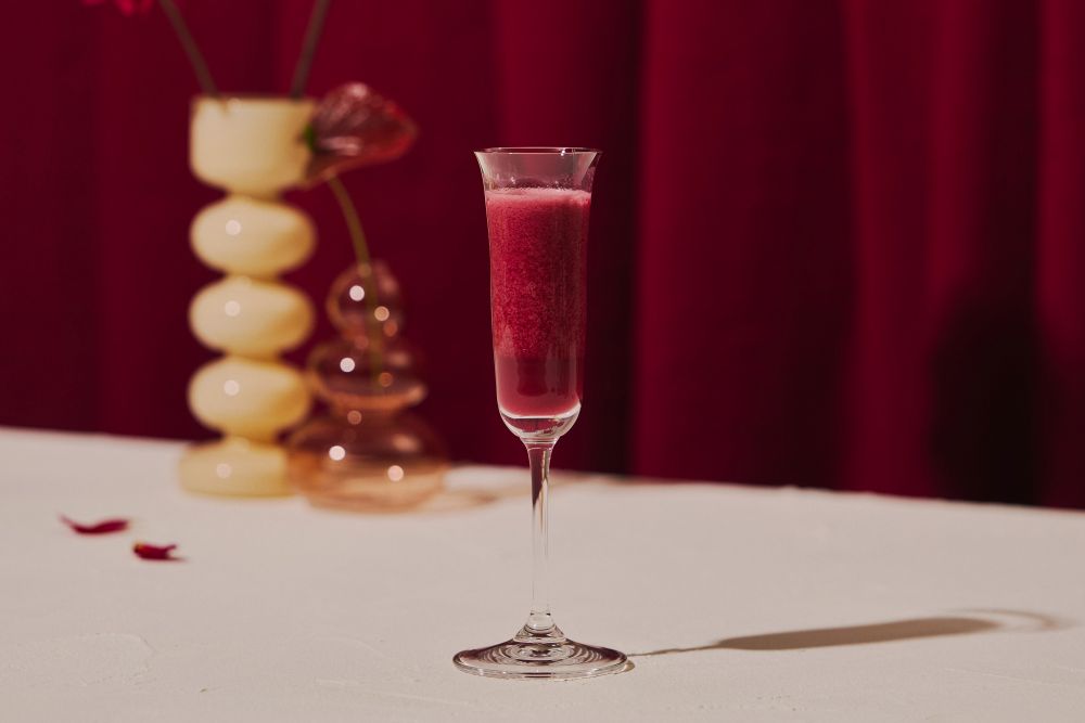 2026年1月9日～2月23日に展開する「ストロベリー・パルフェ・アフタヌーンティー」イメージ