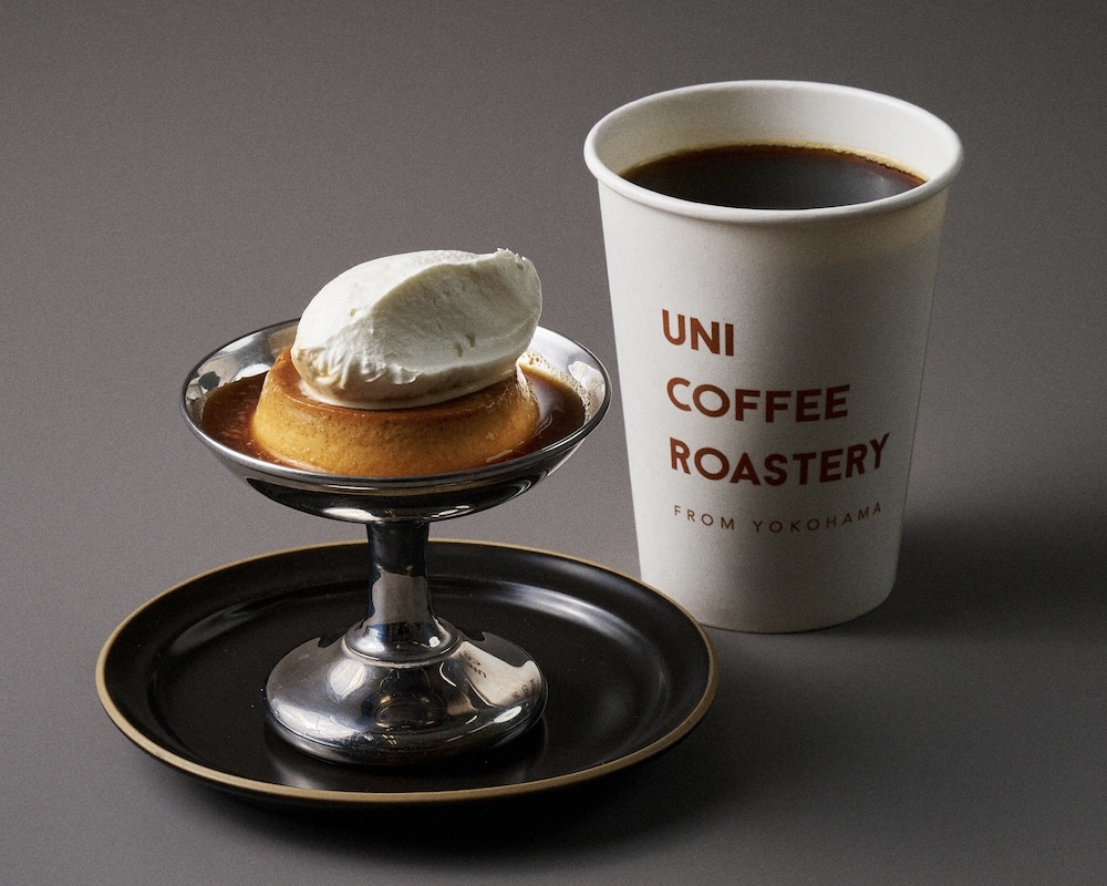 「＜Bセット＞本日のコーヒー（ホット）＋ かためのプリン」税込み1,000円