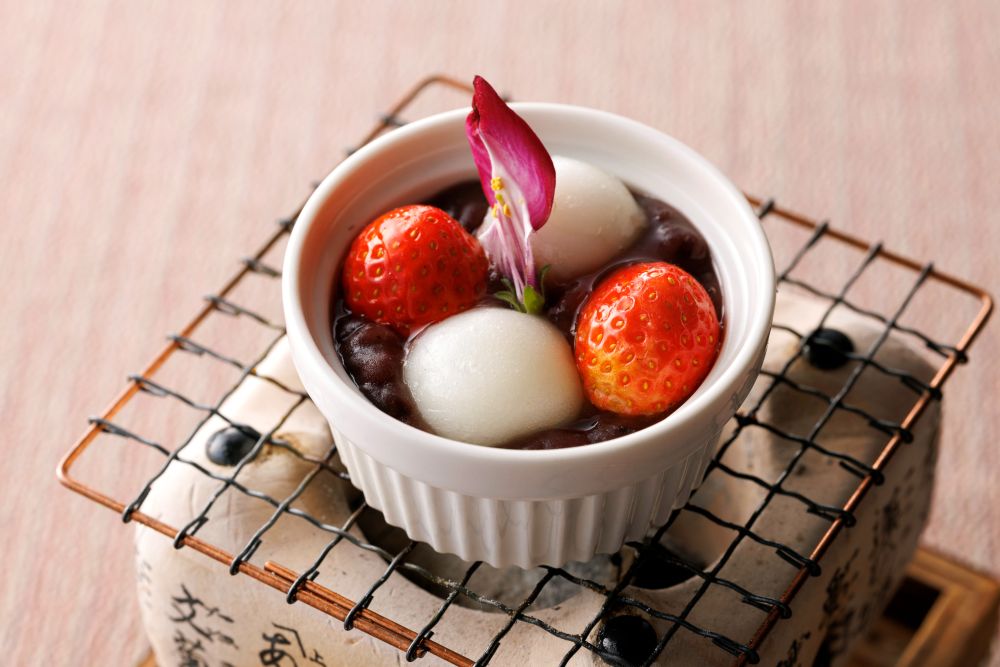 「和のアフタヌーンティー 箱庭～苺ICHIGO～」イメージ