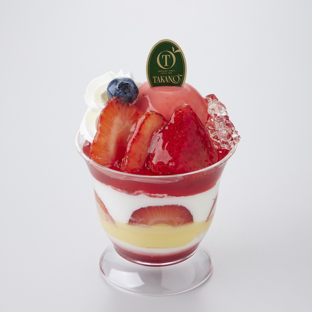 「フルーツクチュール タカノ」の近鉄本店限定「パフェベリー」810円