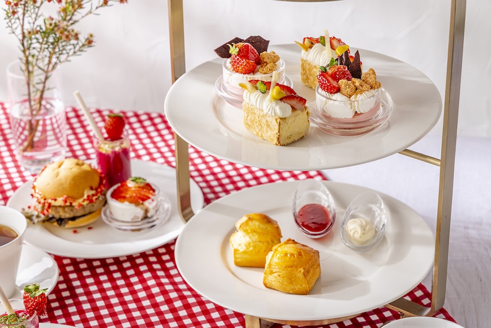 「ストロベリーピュアルージュ アフタヌーンティー」イメージ