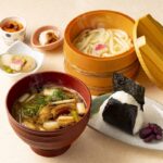 季節限定「鴨つけうどんと旨塩おにぎり御膳」税込み1,600円〜